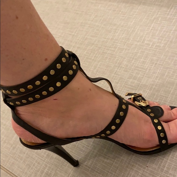 Emilio Pucci Leather Gladiator high heels - Picture 8 of 8